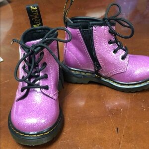 Dr. Marten junior 1460 glitter Lace up boots